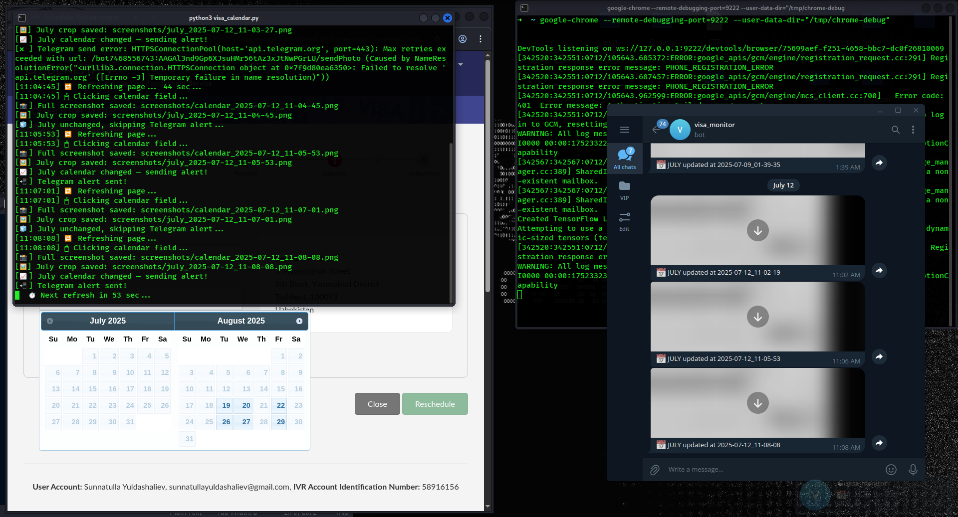 Live Monitoring Bot